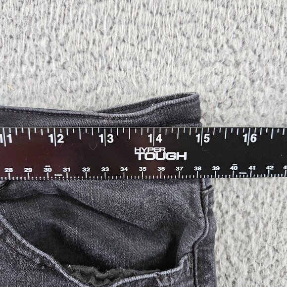 KanCan Jeans Womens 29 High Rise Skinny Button Fly Frayed Hem Denim - Picture 9 of 16